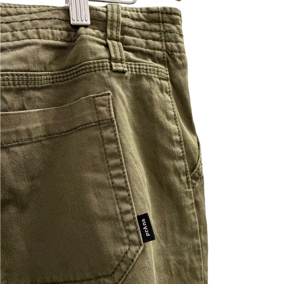 PRANA Sancho Wide Leg Pant Green Size 12 - Picture 5 of 5